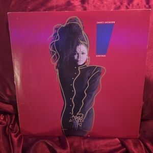 Janet Jackson Control Vinyl Record